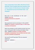 Texas Jurisprudence Exam 2026 &vert;&vert; Most Recent Exam &NewLine;2026-2027 Actual Complete Real Exam Questions And &NewLine;Correct Answers &lpar;Verified Answers&rpar; Already Graded  &NewLine;A&plus; &vert; Guaranteed Success&excl;&excl; Brand New Exam &vert; Just  &NewLine;Released&excl;&excl;