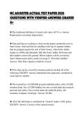 NC ADJUSTER LICENSE EXAMINATION TEST&NewLine;2026 PRACTICE SOLUTION QUESTIONS AND&NewLine;ANSWERS GRADED A&plus;