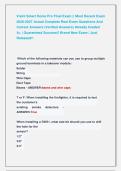 Vivint Smart Home Pro Final Exams &vert;&vert; Most Recent Exams 2026-2027 