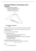 Samenvatting Economie&comma; de bewegingen van de economie&comma; Hoofdstuk 4&comma; Arteveldehogeschool&comma; 2025&sol;26