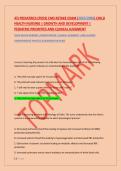 ATI PEDIATRICS &lpar;PEDS&rpar; CMS RETAKE EXAM &lpar;2025&sol;2026&rpar; CHILD &NewLine;HEALTH NURSING &vert; GROWTH AND DEVELOPMENT &vert; &NewLine;PEDIATRIC PRIORITIES AND CLINICAL JUDGMENT &NewLine;CHILD HEALTH NURSING &vert; PRIORITIZATION &vert; CLINICAL JUDGMENT &vert; NGN-ALIGNED &NewLine;COMPREHENSIVE PRACTICE & REMEDIATI
