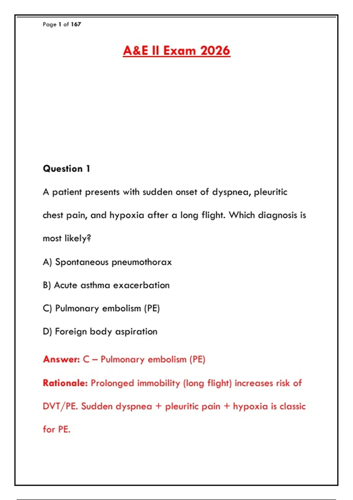 2026 AANP FNP CERTIFICATION EXAM – 300 ACTUAL QUESTIONS & CORRECT ...