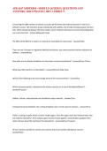 APK 6167 MIDTERM - MODULE QUIZZES &vert; QUESTIONS AND ANSWERS &vert; 2026 UPDATED &vert; 100&percnt; CORRECT&period;&NewLine;