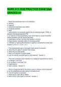 NURS 240 2026 REAL EXAM Q&A&NewLine;GRADED A&plus;