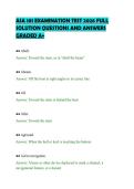 ASA 101 EXAMINATION TEST 2026 FULL&NewLine;SOLUTION QUESTIONS AND ANSWERS&NewLine;GRADED A&plus;