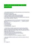 NURS 240 2026 EXAM Q&A GUIDE&NewLine;GRADED A&plus;&NewLine;