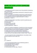 NURS 315 2026 UPDATED EXAM Q&A&NewLine;GRADED A&plus;