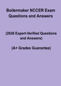 Boilermaker NCCER Exam &ndash; Questions & Answers Study Guide PDF