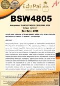 BSW4805 Assignment 2 &lpar;GROUP WORK PROPOSAL&rpar; 2026
