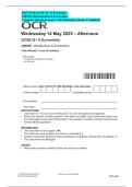 2026 Update OCR GCSE Economics J205-01 Introduction to Economics &lpar;9&ndash;1&rpar; Complete Question Paper