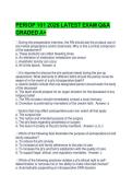 PERIOP 101 2026 LATEST EXAM Q&A&NewLine;GRADED A&plus;