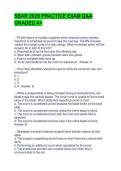 SBAR 2026 UPDATED EXAM Q&A&NewLine;GRADED A&plus;