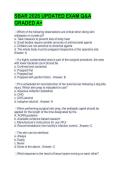 SBAR 2026 PRACTICE EXAM Q&A&NewLine;GRADED A&plus;