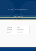 SAN3701 Assignment 01 &vert; Structural Analysis IV &vert; Due 2026