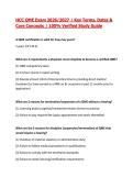 HCC QME Exam 2026&sol;2027 &vert; Key Terms&comma; Dates & Core Concepts &vert; 100&percnt; Verified Study Guide