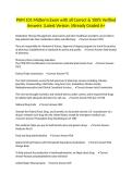 PHM 101 Midterm Exam with all Correct & 100&percnt; Verified Answers &vert;Latest Version &vert;Already Graded A&plus;