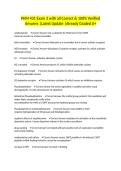 PHM 431 Exam 3 with all Correct & 100&percnt; Verified Answers &vert;Latest Update &vert;Already Graded A&plus;