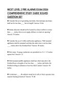 NICET LEVEL 2 FIRE ALARMS EXAM 2026 &NewLine;COMPREHENSIVE STUDY GUIDE SOLVED &NewLine;QUESTION SET 