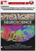Test Bank for Neuroscience 6th Edition by Purves &vert; Chapters 1&ndash;34 Complete Guide A&plus;