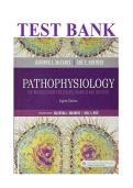 Test Bank for pathophysiology the biologic basis for disease in adults and children 8th edition&period; newest solution &NewLine;&NewLine;