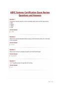 ABYC Systems Certification Exam Review Questions and Answers&period;