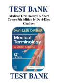 test bank of  Medical Terminology&colon; A Short Course&comma; 9th Edition complete newest solution 