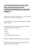 NJ STATE BOARD ESTHETICS EXAM 2 2026 &NewLine;FINAL BOARD QUALIFICATION TEST &NewLine;QUESTIONS AND ANSWERS FULL SOLUTION &NewLine;GRADED A&plus;