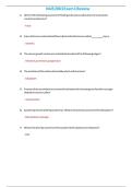 NUR 2063 &sol; NUR2063 Exam 1&colon; Essentials of Pathophysiology Exam 1 Review &lpar;Latest 2026&sol;2027&rpar; Rasmussen&NewLine;