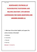 RADIOGRAPHY EXAM &ndash; BONTRAGER STYLE PRACTICE WITH 300 QUESTIONS & DETAILED RATIONALES