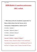CDFM MODULE 3 EXAM &ndash; 300 REALISTIC PRACTICE QUESTIONS WITH CORRECT ANSWERS & DETAILED RATIONALES