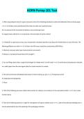 AORN Periop 101 Final Exam &lpar;Answered&rpar; 2022&NewLine;