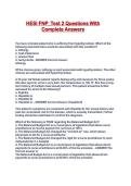 HESI FNP&lowbar;Test 2 Questions With Complete Answers