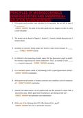 PRINCIPLES OF MICROECONOMICS&NewLine;EXAM QUESTIONS AND ANSWERS&vert;&vert;A&plus;&NewLine;SOLUTION GUIDE&lpar;VERIFIED&rpar;
