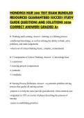 HONDROS NUR 200 TEST EXAM BUNDLED&NewLine;RESOURCES EXPERT VERIFIED FINAL&NewLine;PAPER 2026 FULL ANSWERS GRADED A&plus;