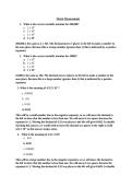 CHEM120 Week  1 Questions and Answers Chamberlain College