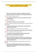FAA PART 107 SMALL UAS RECURRENT &lpar;ALC-677&rpar; 2026&sol;2027 &vert; 100&percnt; VERIFIED QUESTIONS AND CORRECT ANSWERS&NewLine;&NewLine;