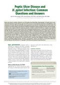 Peptic&lowbar;Ulcer&lowbar;Disease&lowbar;and&lowbar;H&lowbar;pylori&lowbar;Infection&lowbar;Common&lowbar;Questions&lowbar;and answers 2026-27 