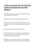ILE TRAINING STUDY SHEET 2026 UPDATED&NewLine;QUESTIONS AND ANSWERS