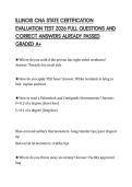 ILE FINAL PAPER 2026 FULL Q&A STUDY&NewLine;GUIDE GRADED A&plus;