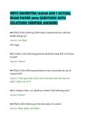 NRTC NAVEDTRA 14256A ASN 7 ACTUAL &NewLine;EXAM PAPER 2026 QUESTIONS WITH &NewLine;SOLUTIONS VERIFIED ANSWERS