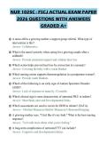 NUR 1025C - FSCJ ACTUAL EXAM PAPER&NewLine;2026 QUESTIONS WITH ANSWERS&NewLine;GRADED A&plus;