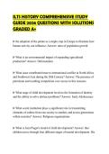 ILTS 246 PRACTICE SCRIPT 2026&NewLine;QUESTIONS SOLUTIONS GRADED A&plus;