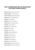 INTRO TO APPRENTICESHIP CERTIFICATION SCRIPT 2026&NewLine;QUESTIONS WITH SOLUTIONS GRADED A&plus;
