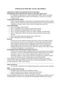 Community and Population Health Exam 3 Study Guide