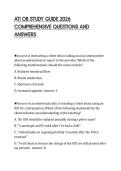 ATI OB STUDY GUIDE 2026&NewLine;COMPREHENSIVE QUESTIONS AND&NewLine;ANSWERS&NewLine;&NewLine;
