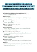 NUR 6111 2 ACTUAL EXAM PAPER 2026&NewLine;QUESTIONS WITH ANSWERS GRADED A&plus;