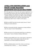 AVIXA CTS CERTIFICATION 2026&NewLine;STUDY GUIDE PRACTICE&NewLine;QUESTIONS DETAILED SOLUTIONS