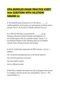 CPIA BUNDLED EXAMS PRACTICE SCRIPT&NewLine;2026 QUESTIONS WITH SOLUTIONS&NewLine;GRADED A&plus;&NewLine;