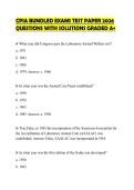 CPIA BUNDLED EXAMS TEST PAPER 2026&NewLine;QUESTIONS WITH SOLUTIONS GRADED A&plus;