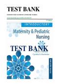 Introductory Maternity and Pediatric Nursing 5th Edition Test Bank Updated Latest 2025&ndash;2026 Comprehensive Exam Prep Resource for Maternal and Child Health Nursing Mastery with Practice Questions&comma; Detailed Solutions&comma; and Real Exam Insights for Academic Suc